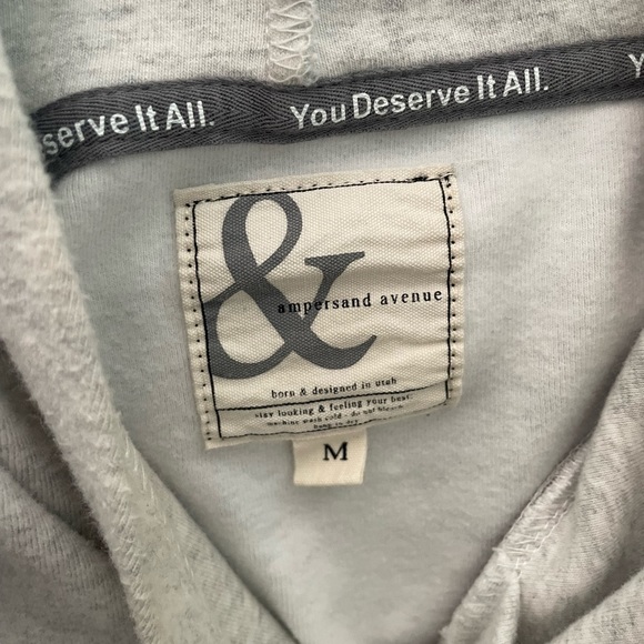 Ampersand Avenue Floral Double Hood hoodie - Picture 5 of 5